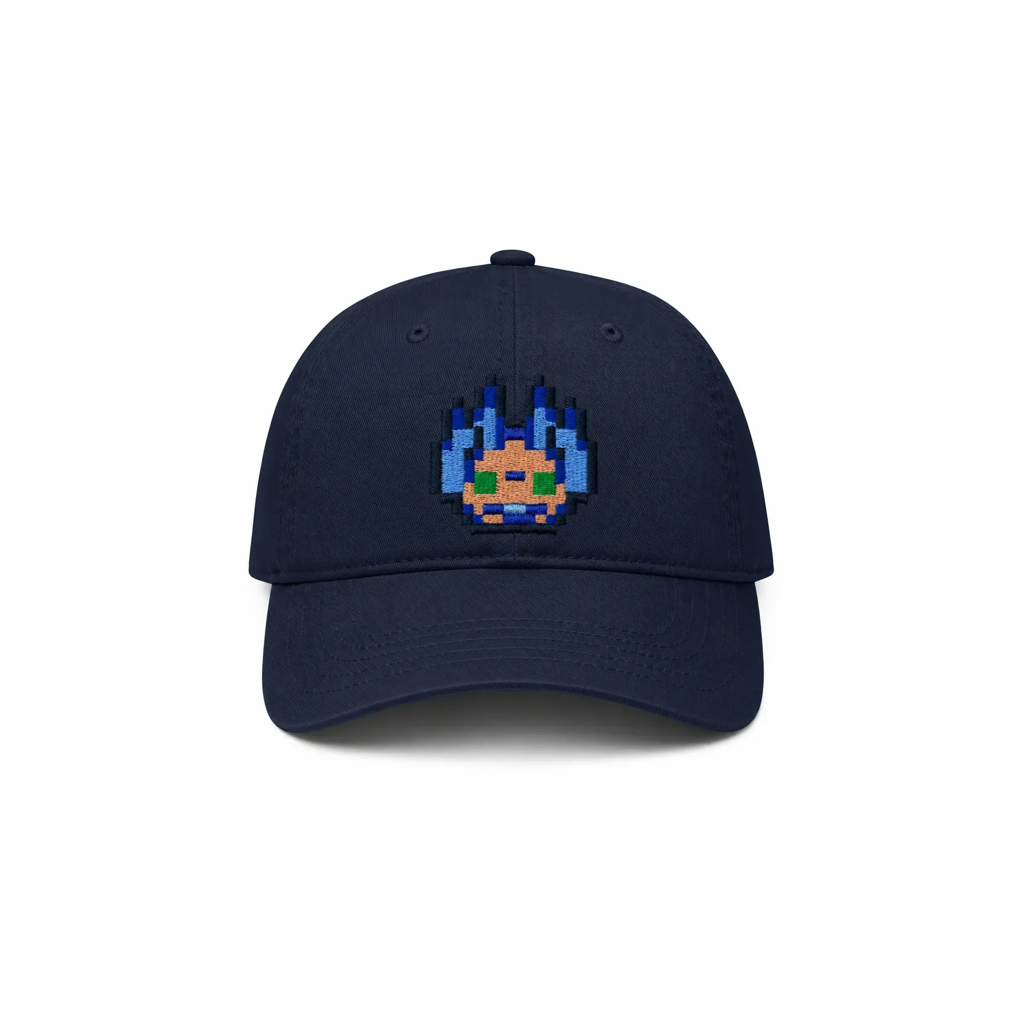 Axolotl Dst Embroidery File for Cap